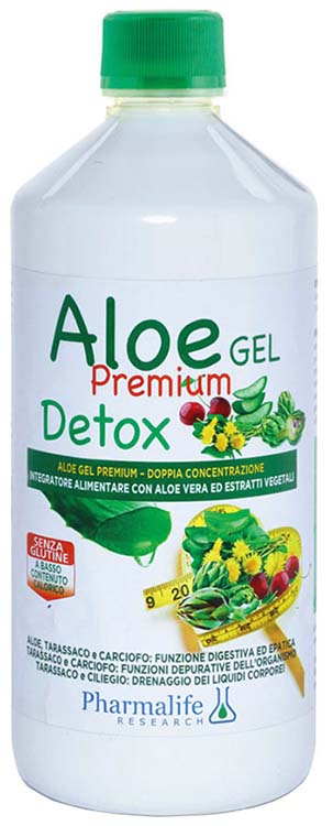 ALOE GEL PREMIUM DETOX 1 LITRO - Farmadillo