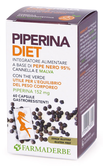 PIPERINA DIET 60 CAPSULE - Farmadillo