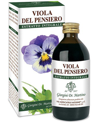 VIOLA DEL PENSIERO ESTRATTO INTEGRALE 200 ML - Farmadillo