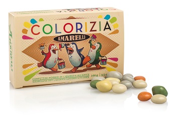 AMARELLI COLORIZIA CONFETTINI MORBIDI DI LIQUIRIZIA ALL'ANICE 100 G - Farmadillo
