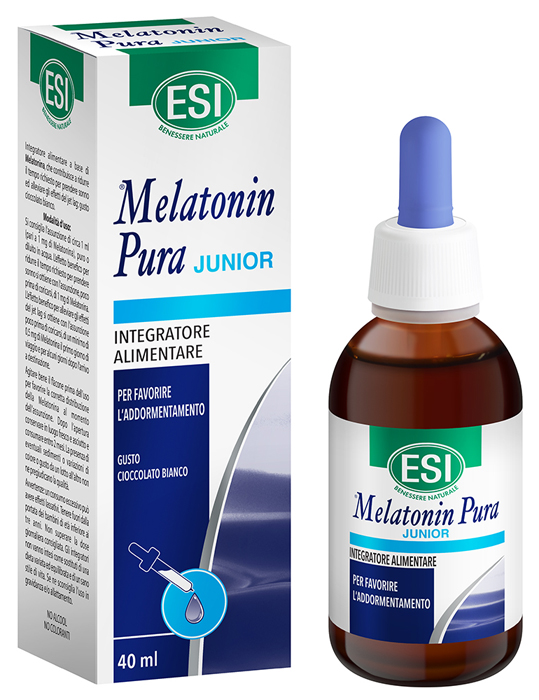 ESI MELATONIN PURA JUNIOR GOCCE 40 ML - Farmadillo