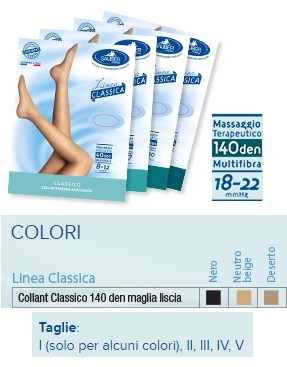 SAUBER COLLANT 140 DENARI MAGLIA LISCIA NERO 5 LINEA CLASSICA - Farmadillo