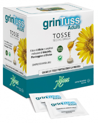 GRINTUSS ADULTI 20 COMPRESSE CON POLIRESIN 1,5 G - Farmadillo