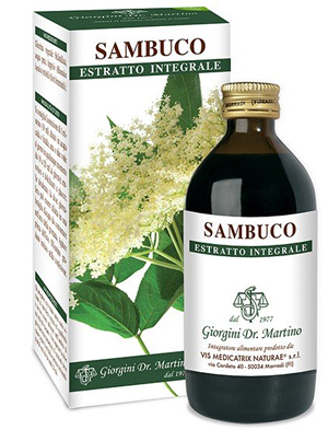 SAMBUCO FIORI ESTRATTO INTEGRALE 200 ML - Farmadillo
