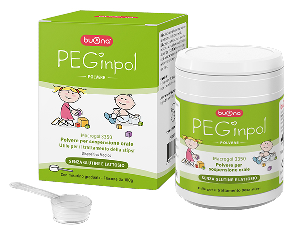 PEGINPOL MACROGOL 3350 SOSPENSIONE ORALE 100 G - Farmadillo