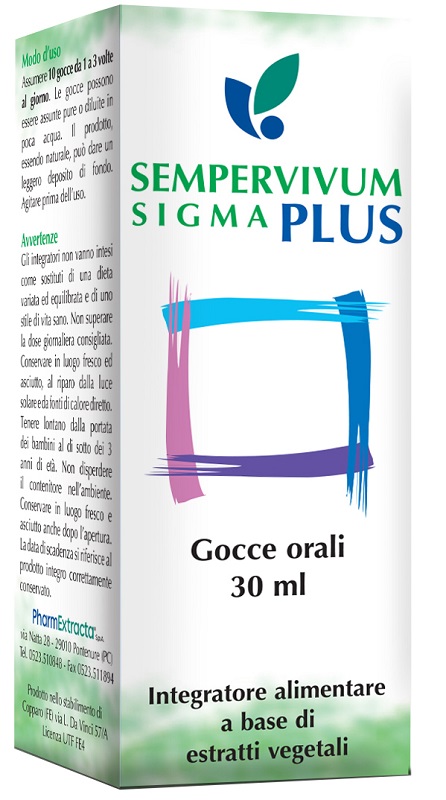 SEMPERVIVUM SIGMA PLUS 30 ML - Farmadillo
