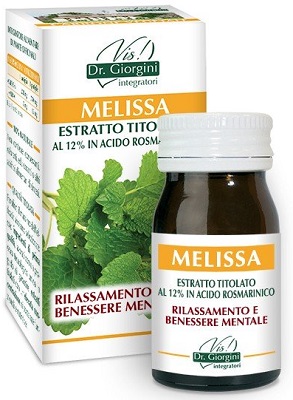 MELISSA ESTRATTO TITOLATO 60 PASTIGLIE - Farmadillo