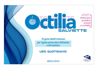 OCTILIA SALVIETTE PERIOCULARI 20 GARZE - Farmadillo