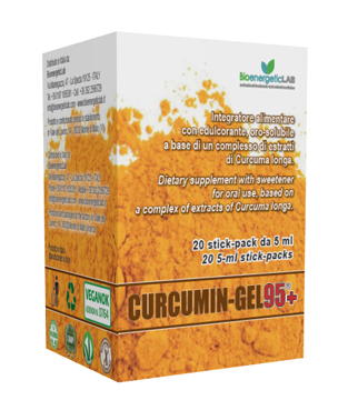 CURCUMIN GEL 95+ 20 BUSTINE DA 5 ML - Farmadillo