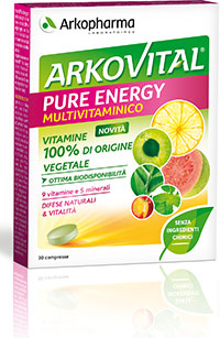 ARKOVITAL PURE ENERGY 30 COMPRESSE - Farmadillo