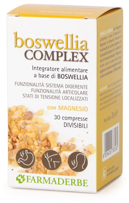 BOSWELLIA COMPLEX 30 COMPRESSE - Farmadillo