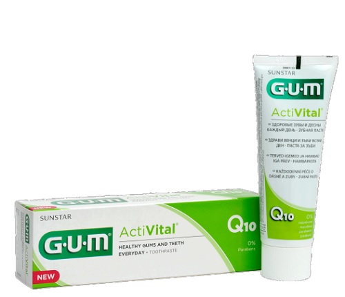 GUM ACTIVITAL DENTIFRICIO GEL 75 ML - Farmadillo