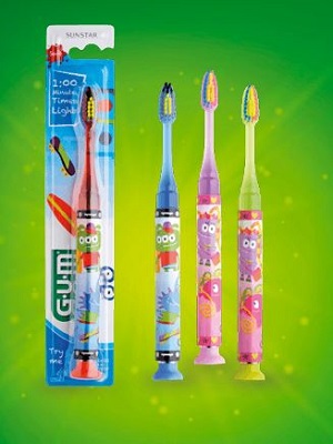 GUM LIGHT UP SPAZZOLINO  7-9 ANNI - Farmadillo