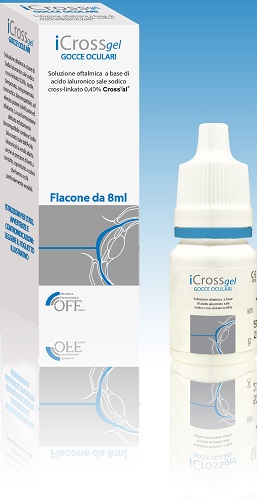 ICROSS GEL GOCCE OCULARI ACIDO IALURONICO CROSS-LINKATO 0,4% 8 ML - Farmadillo