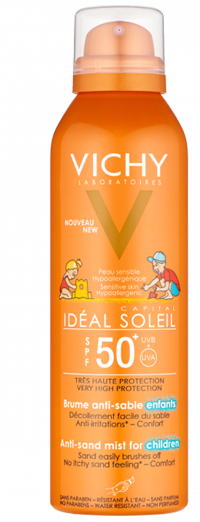 IDEAL SOLEIL ANTI-SAND KIDS SPF50 200 ML - Farmadillo