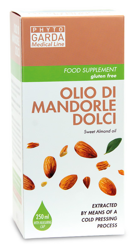 OLIO MANDORLE DOLCI CON DOSATORE 250 ML - Farmadillo