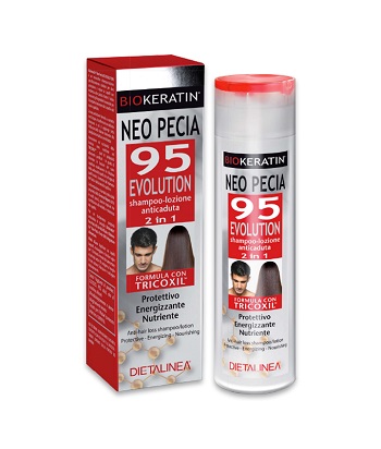 BIOKERATIN NEO PECIA 95 EVOLUTION SHAMPOO LOZIONE ANTICADUTA 250 ML - Farmadillo