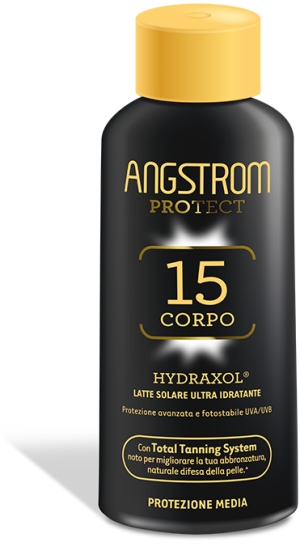 ANGSTROM PROTECT HYDRAXOL LATTE SOLARE PROTEZIONE 15 200 ML - Farmadillo