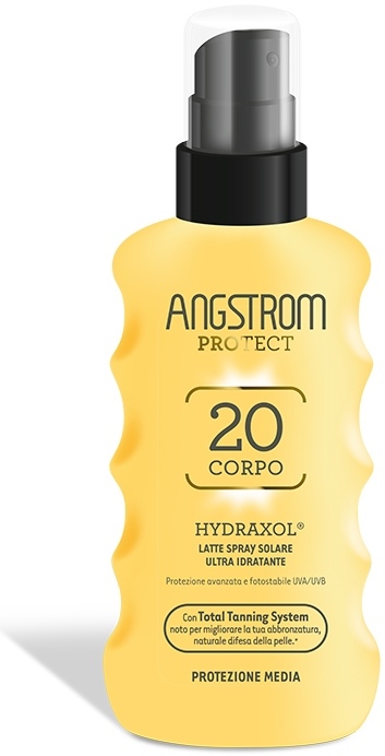ANGSTROM PROTECT HYDRAXOL LATTE SPRAY SOLARE PROTEZIONE 20 175 ML - Farmadillo