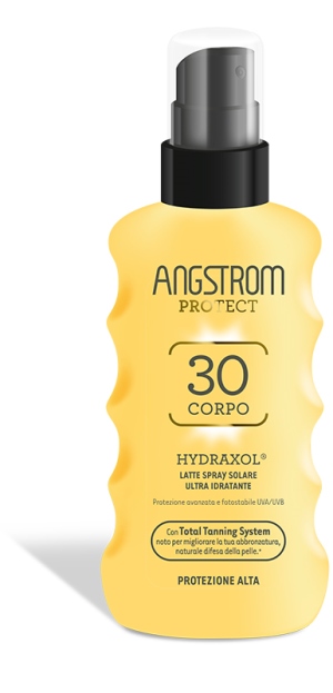 ANGSTROM PROTECT HYDRAXOL LATTE SPRAY SOLARE PROTEZIONE 30 175 ML - Farmadillo