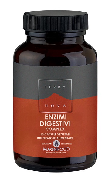 TERRANOVA COMPLESSO DI ENZIMI DIGESTIVI 50 CAPSULE - Farmadillo
