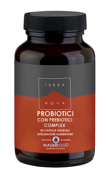 TERRANOVA PROBIOTICI CON PREBIOTICI COMPLEX 50 CAPSULE VEGETALI - Farmadillo