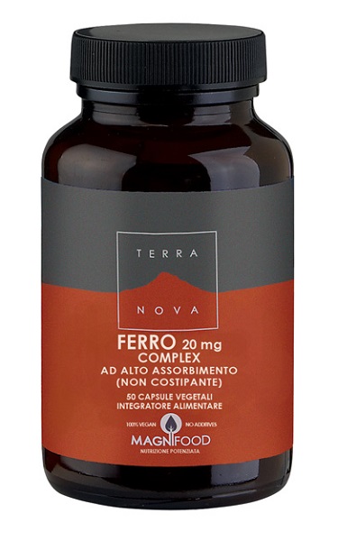 COMPLESSO DI FERRO AD ALTO ASSORBIMENTO 20 MG 50 CAPSULE - Farmadillo