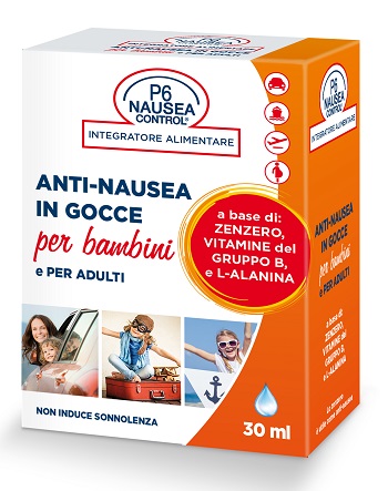 P6 NAUSEA CONTROL GOCCE ANTINAUSEA 30 ML - Farmadillo