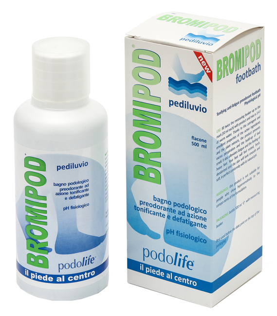 BROMIPOD PEDILUVIO DEFATICANTE 500 ML - Farmadillo