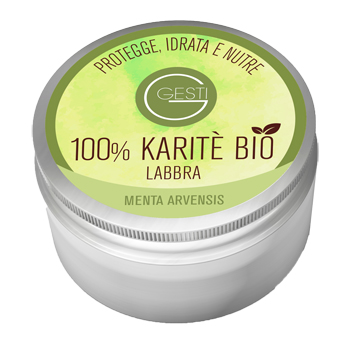 GESTI 100% KARITE' BIO 10 ML MENTA ARVENSIS LABBRA - Farmadillo