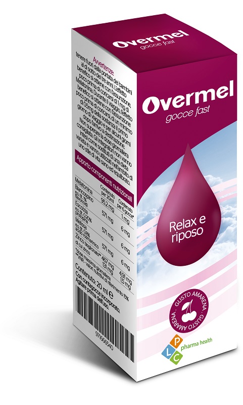 OVERMEL GOCCE FAST 20 ML GUSTO AMARENA - Farmadillo
