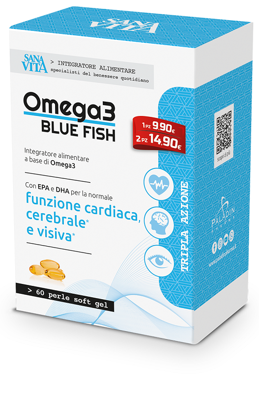 SANAVITA BLUE FISH 60 CAPSULE - Farmadillo