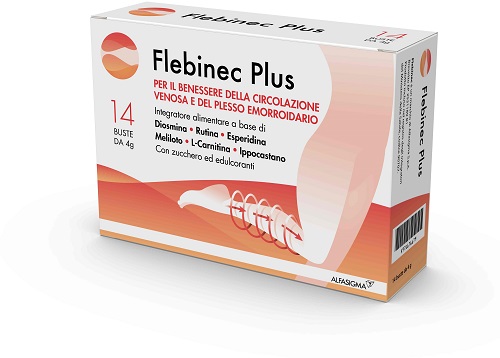 FLEBINEC PLUS 14 BUSTINE 4 G - Farmadillo
