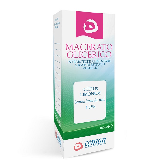 CITRUS LIMON SCORZA MACERATO GLICERICO 100 ML - Farmadillo