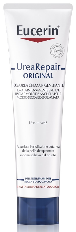 EUCERIN UREAREPAIR ORIGINAL CREMA RIGENERANTE 10% UREA 100 ML TRAVEL SIZE - Farmadillo