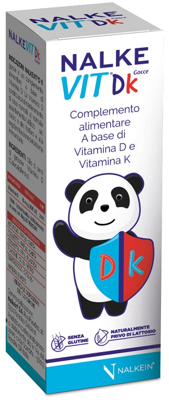 NALKEVIT DK GOCCE CON VITAMINA D3 E K1 9 ML - Farmadillo