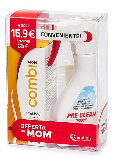 MOM KIT EMERGENZA PIDOCCHI SCATOLA TRASPARENTE - Farmadillo