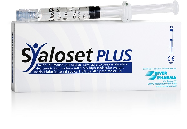 SIRINGA INTRA-ARTICOLARE SYALOSET PLUS ACIDO IALURONICO SALE SODICO 1,5% AD ALTO PESO MOLECOLARE 4 ML - Farmadillo