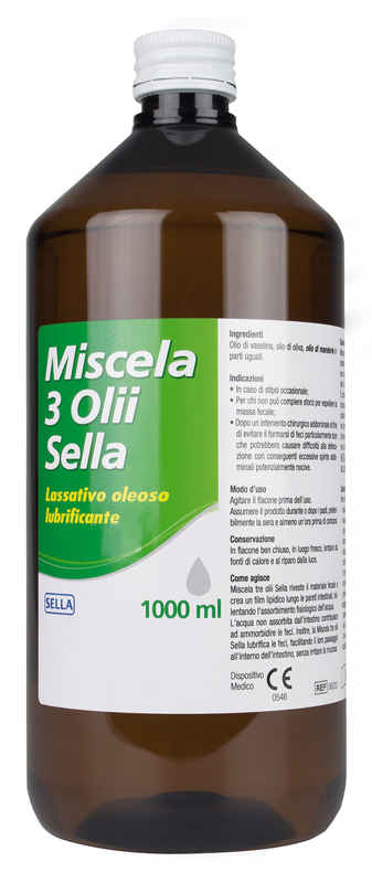 MISCELA 3 OLII LASSATIVO 1 LITRO MD - Farmadillo