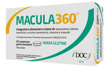 MACULA360 20 COMPRESSE GASTRORESISTENTI - Farmadillo