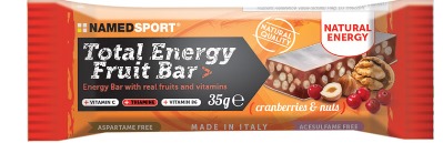 TOTAL ENERGY FRUIT BAR CRANBERRY & NUTS 35 G - Farmadillo