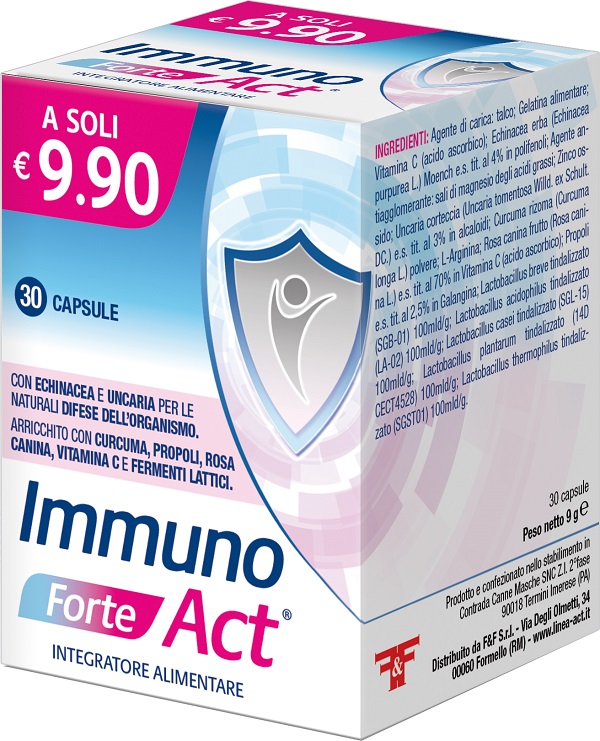 IMMUNO FORTE ACT 30 CAPSULE - Farmadillo