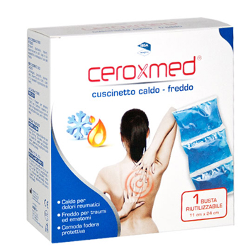CUSCINETTO CALDO/FREDDO CEROXMED 11 X 24 CM 1 BUSTA - Farmadillo