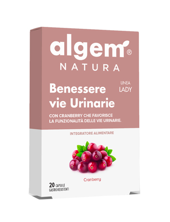 ALGEM LADY BENESSERE VIE URINARIE 20 CAPSULE 710 MG - Farmadillo