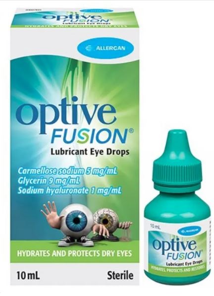 OPTIVE FUSION SOLUZIONE OFTALMICA 10 ML - Farmadillo
