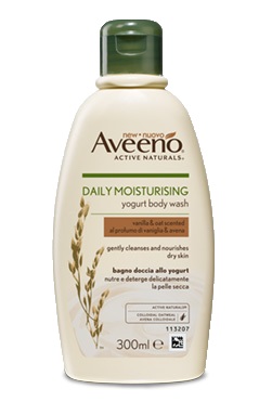 AVEENO BAGNO DOCCIA YOGURT VANIGLIA & AVENA 300 ML - Farmadillo