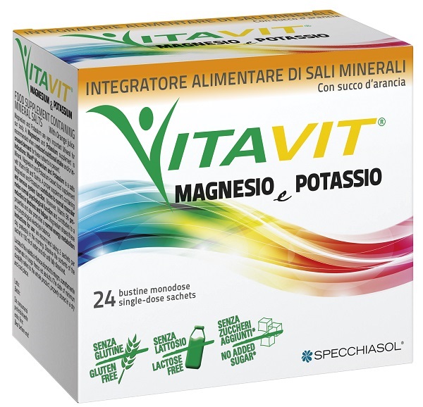 VITAVIT MAGNESIO POTASSIO 24 BUSTINE - Farmadillo