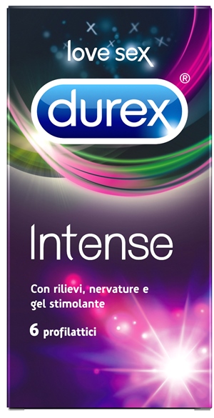 DUREX INTENSE ORGASMIC CONDOM 6 PEZZI - Farmadillo
