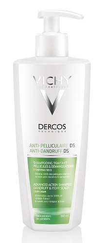 DERCOS SHAMPO ANTIFORFORA SECCHI 390 ML - Farmadillo