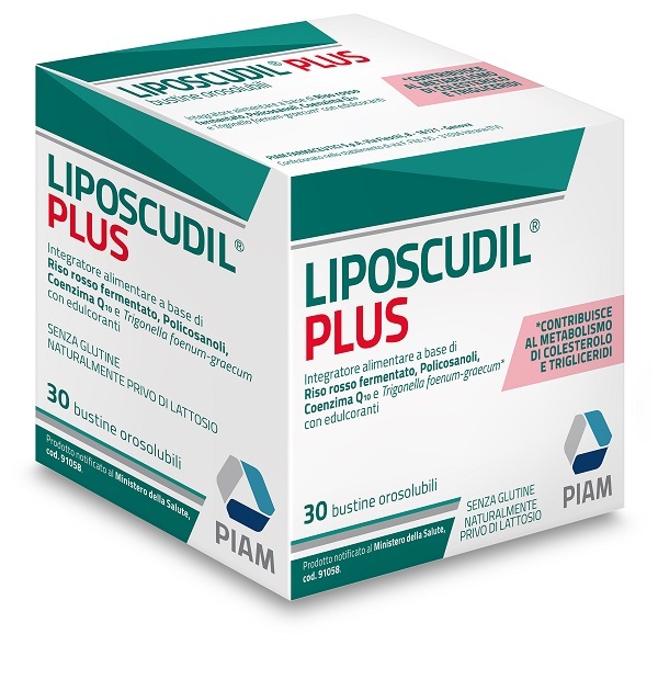 LIPOSCUDIL PLUS 30 BUSTINE OROSOLUBILI - Farmadillo